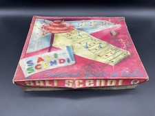 Vintage# GIOCO DA TAVOLO  ANNI 60 SALI SCENDI NUOVO IN BOX#MF