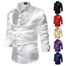 Camicia uomo paillettes