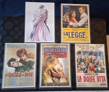 1995 5 cartoline CINEMA 100°