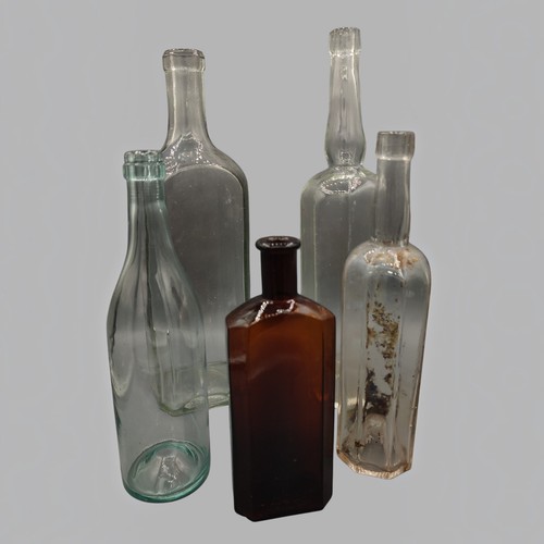 Set bottiglie vetro - set, 5