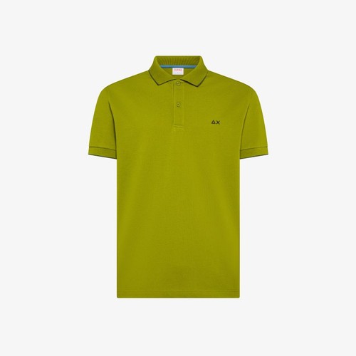 Sun polo con dettagli - dettagli, a