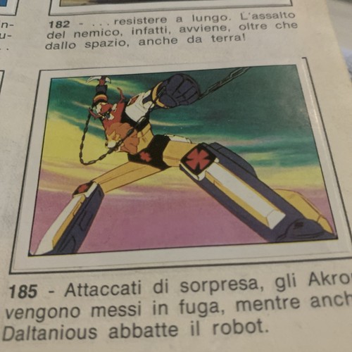 Figurina 185 daltanious - figurina,