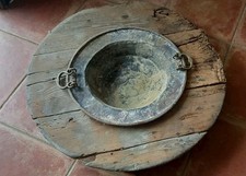 Antico braciere con conca - braciere,