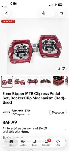 Funn ripper mtb set - set, pedali