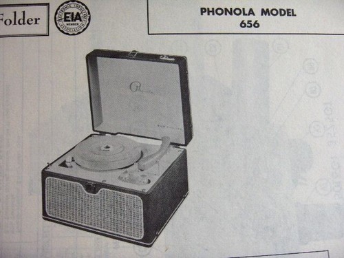 Phonola 656 phonograph - 656,