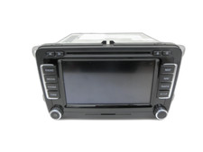 Sistema di navigazione navigatore con codice per VW Passat 3C B7 10-15 1T0035680R