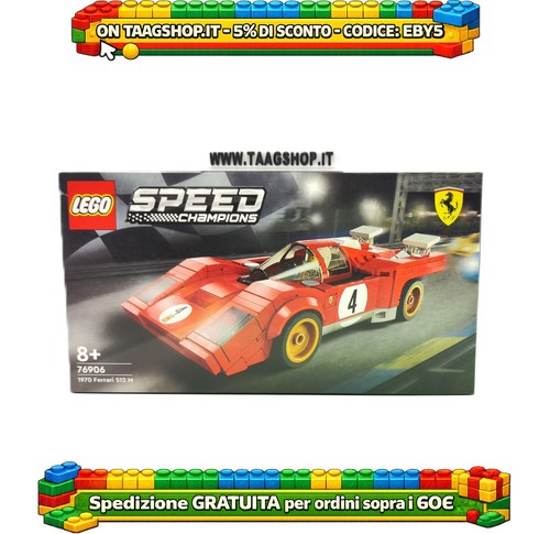 Lego 76906 ferrari - ferrari, 512