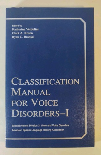Classification manual for - classification,