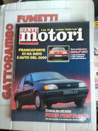 Gente motori anno 1991 - gente,