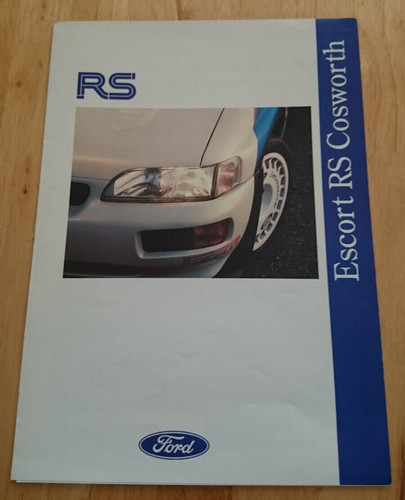 Brochure lusso ford escort - brochure,