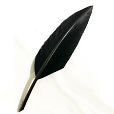 PENNA NERA DI CORVO PER ELMETTO ALPINO