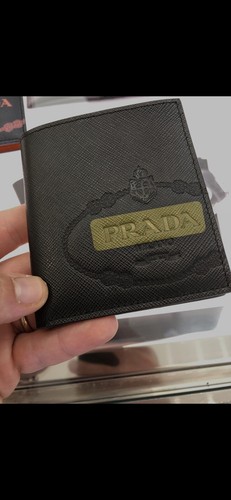 Portafogli prada nero - portafogli,
