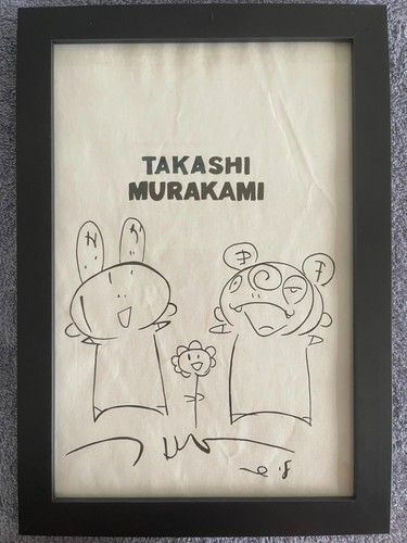 Quadro olio takashi - takashi, murakami