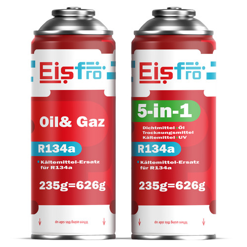Refrigerante eisfro r134a in - eisfro,