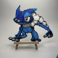 FROGADIER Pokemon - Hama Beads Creation - Pyssla - Decoration Pokemon Creation