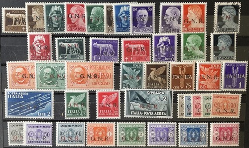 Italia posta militare gnr 1943 - militare,