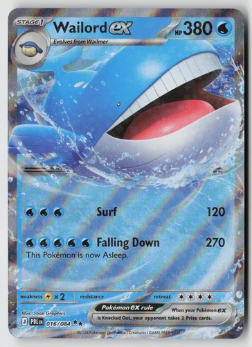 Wailord 016 084 me05 pitch - ex, me05: