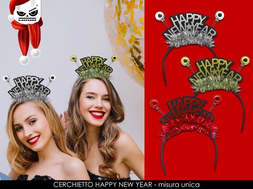 Capodanno natale cerchietto - capodanno,