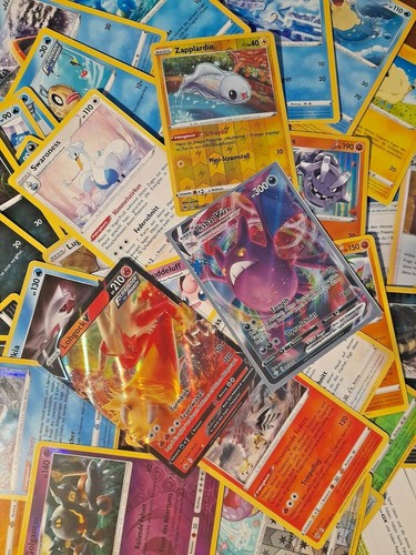 100 carte pokemon - carte, collezione