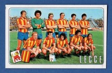 SQUADRA CALCIATORI PANINI 1976/77 - RECUPERO N.382 - LECCE
