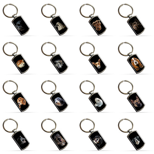 Dog keyring owner gift - dog,