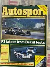 Autosport Magazine 1984 1985