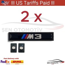 2x Inserto modanatura laterale corpo per BMW E36 E46 M3 pezzo laterale porta