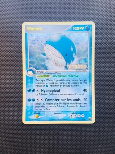 Carte pokemon wailord - pokemon,
