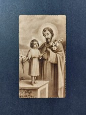 santino holy card seppia fustellato serie EB n. 457
