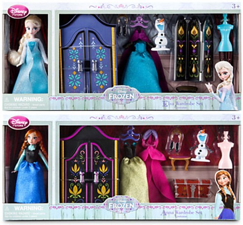 Set bambole armadio - set, frozen