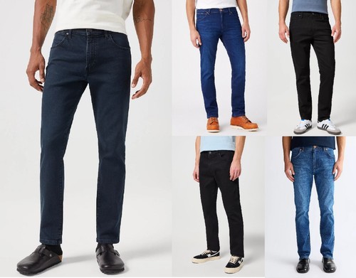 Jeans uomo wrangler larston - uomo,