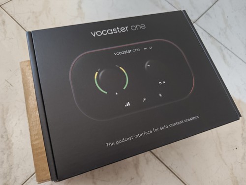 Focusrite vocaster one podcast - focusrite,