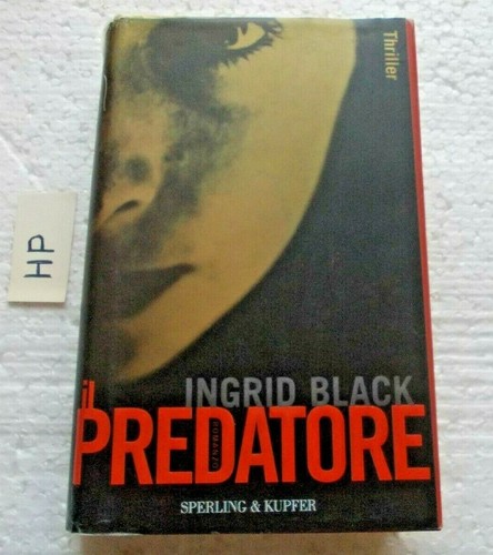 Libro thriller predatore - libro,