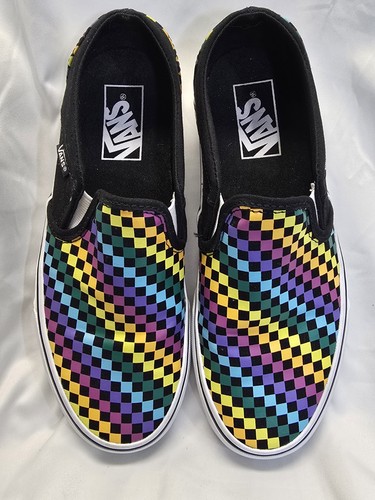 Vans asher rainbow mini - asher, check