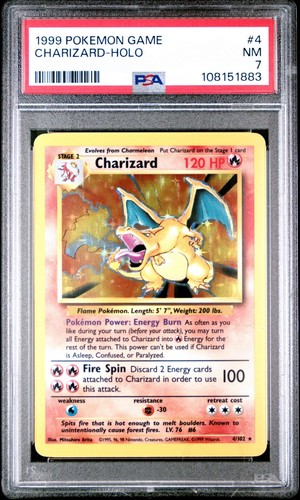 Charizard 102 set - charizard, holo