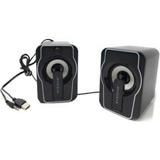 Casse computer pc usb 2.0 aux speaker wired 10 watt altoparlanti notebook luci