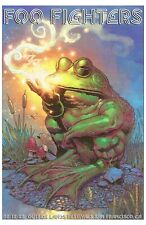 Foo Fighters 18x24 ￼ San Francisco concert Poster Signed￼/number/100 Scott James