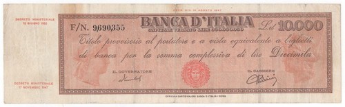 Repubblica italiana 10 000 - repubblica,