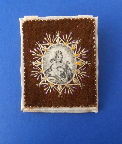 Antico scapolare vergine maria - antico,
