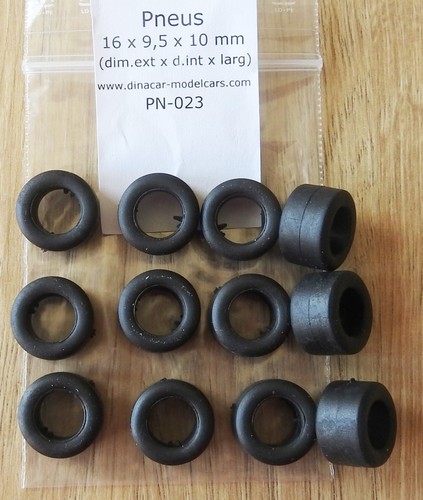 Lot pneus gomme - gomme, slick