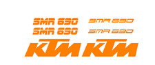 adesivi Moto - 6  adesivi ktm