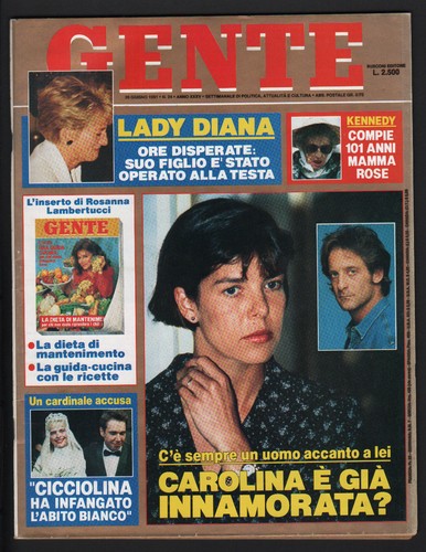 Gente 1991 ilona staller - gente,