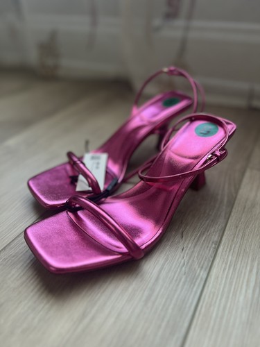Nwt zara metallic mid - zara,