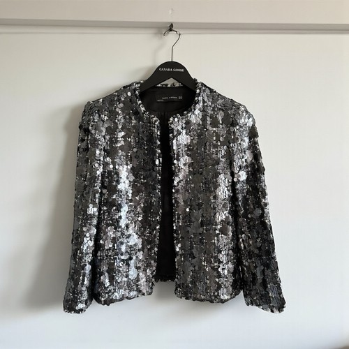A622 zara giacca paillettes - zara,