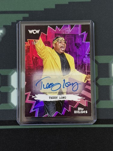 Wwe topps decades 1990 teddy - wwe,