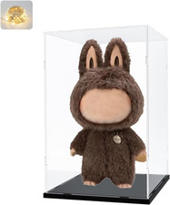 Addensato Vetrina Espositiva Teca Plexiglass Acrilico per Labubu Pop Mart Zimomo