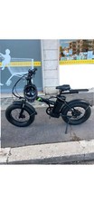 Bici Elettrica Pieghevole Wayel EBIG 20 14,5AH Nero Verde - Praticamente nuova