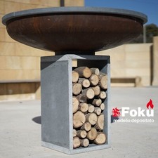 Braciere Foku in Pietra Lavica