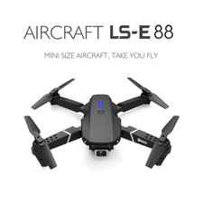 Drone Professionale E888 4K HD con telecamera HD grandangolare WiFi FPV GPS 360°