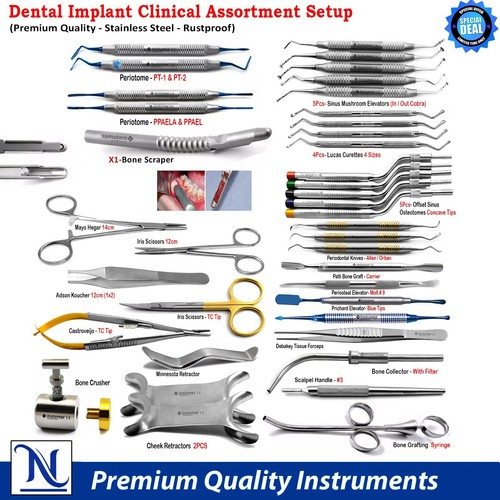 Kit chirurgia orale completo - kit,
